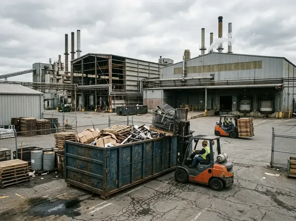 industrial-factory-scrap-conta-003 — frequently asked questions, Cheap Roll-off Dumpster Rentals in Alma, AR